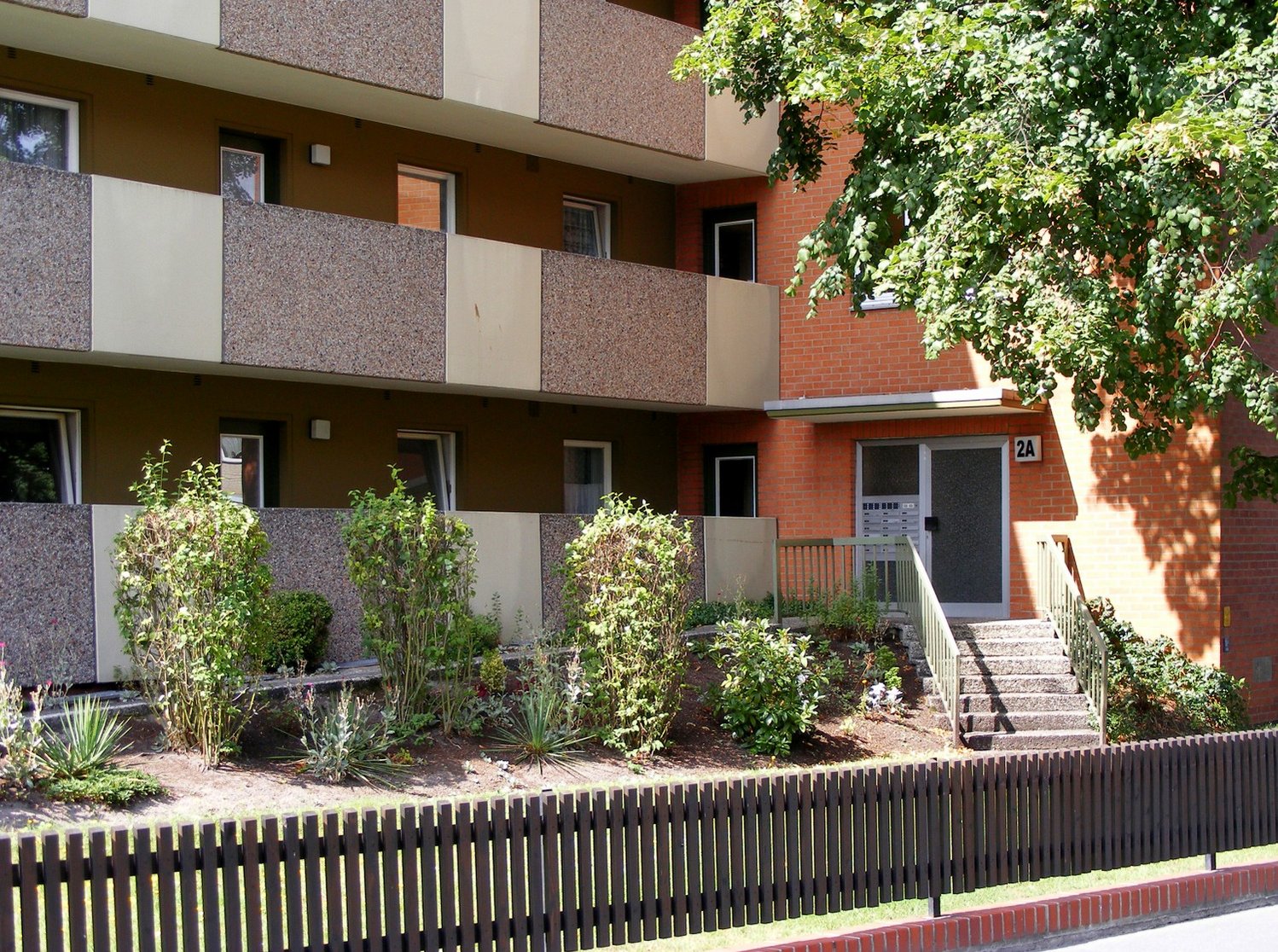 Ansicht Laubengänge Asternstr. in Garbsen