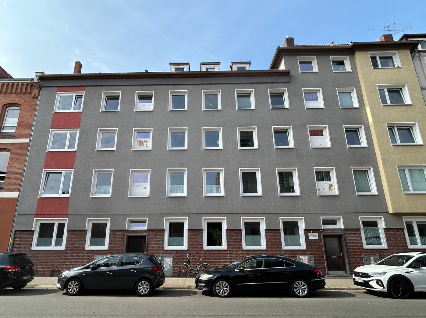 Straßenansicht Bürgerstr. in der List