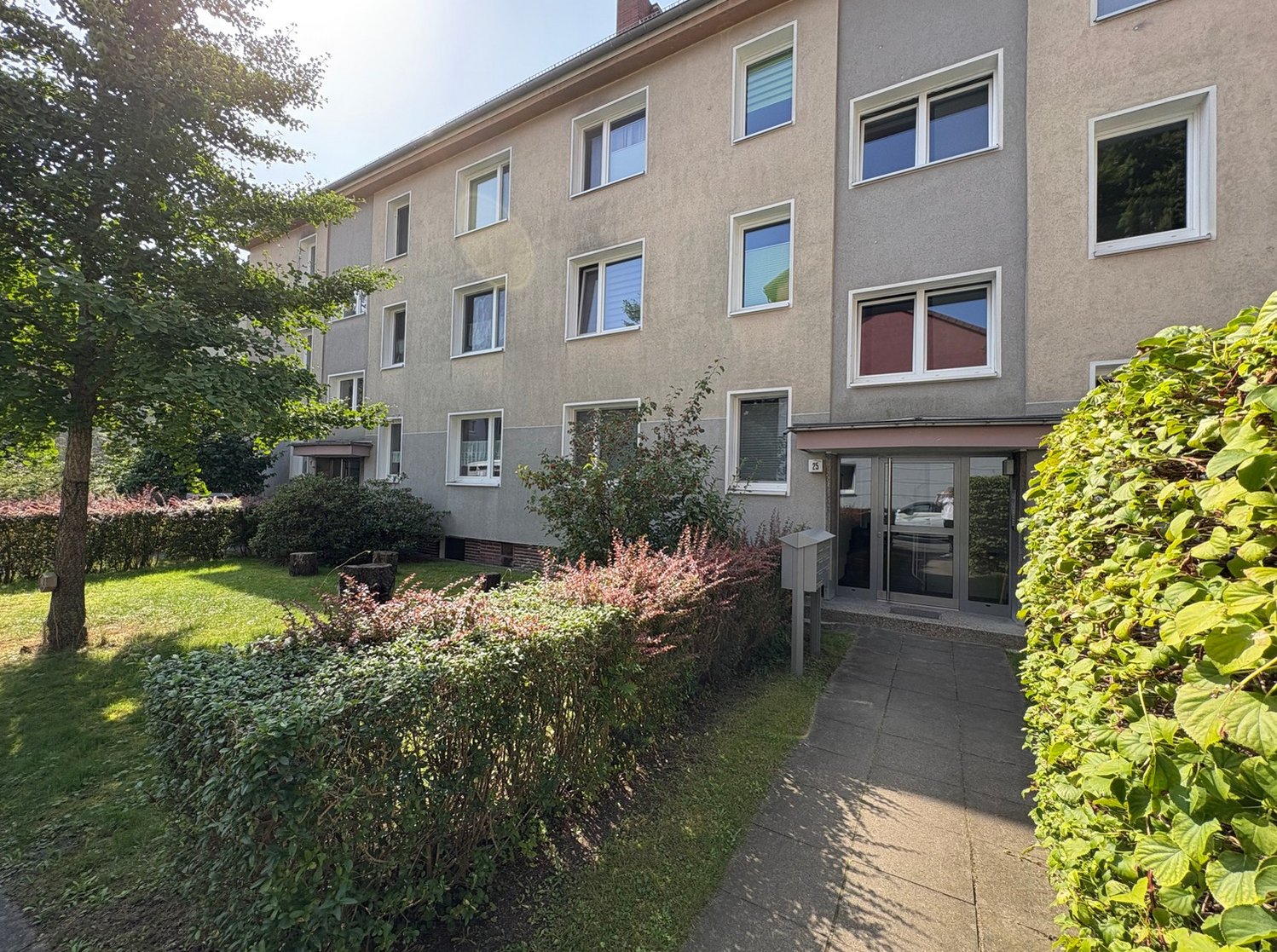 Eingang Stenhusenstr. in Kleefeld