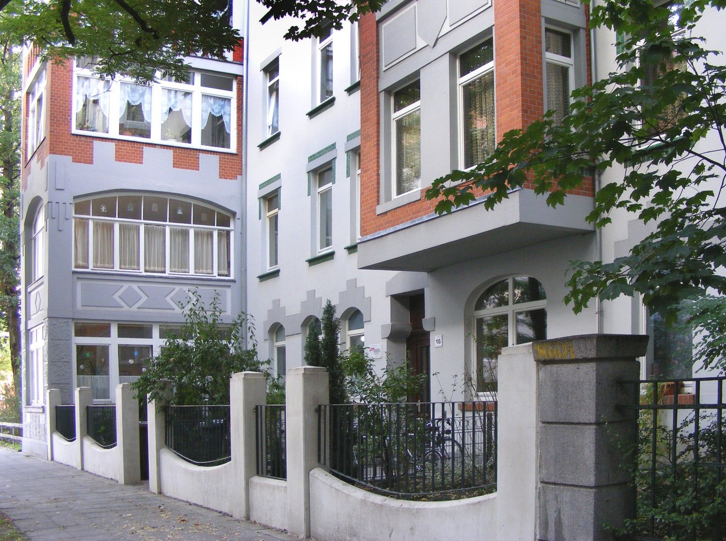 Eingang  Jacobsstr. in Linden