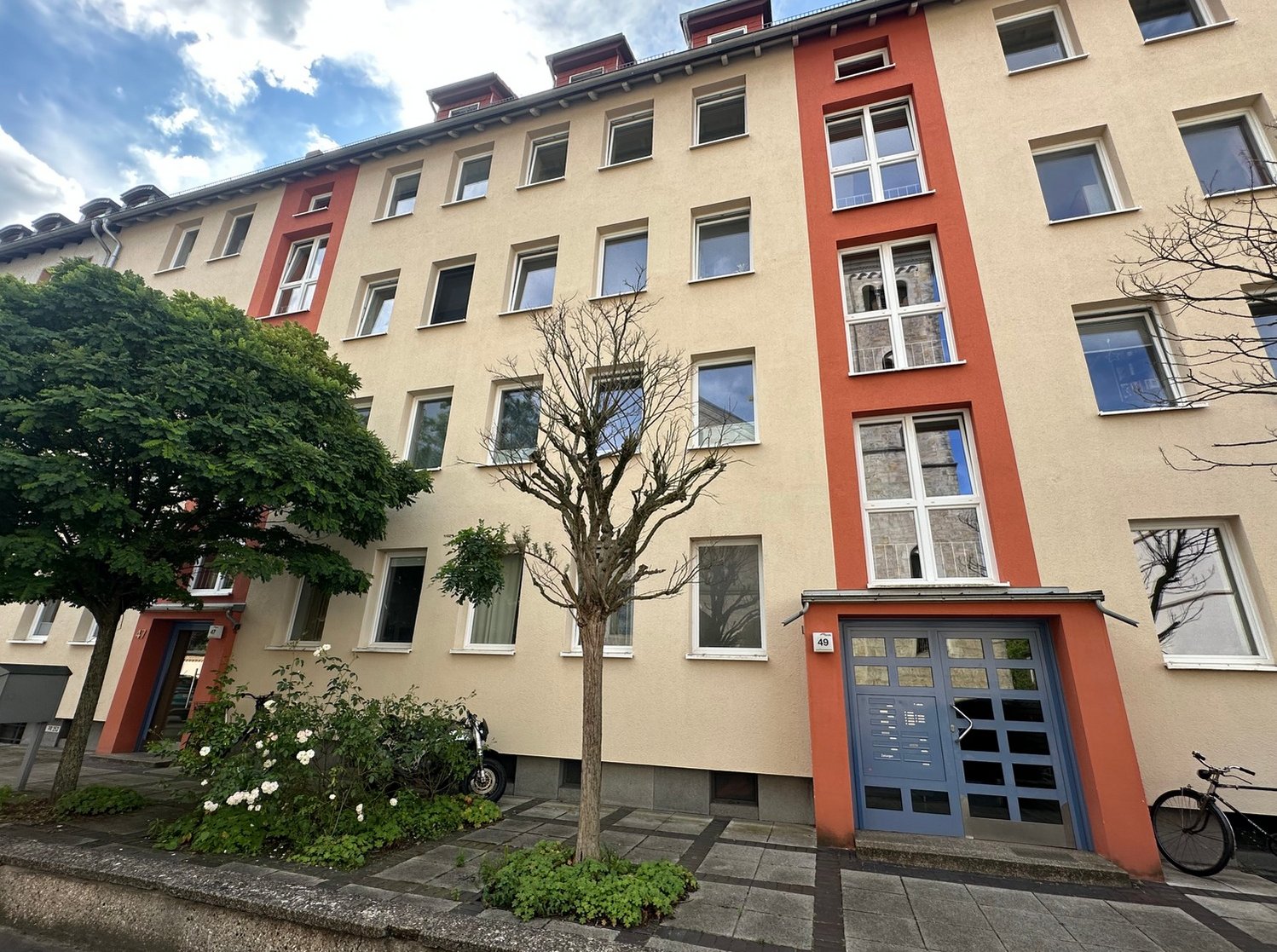 Eingang Gellertstr. im Zooviertel