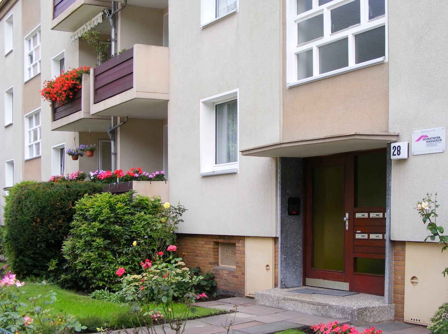  Eingang im Bussiliatweg / Hegebläch in Herrenhausen