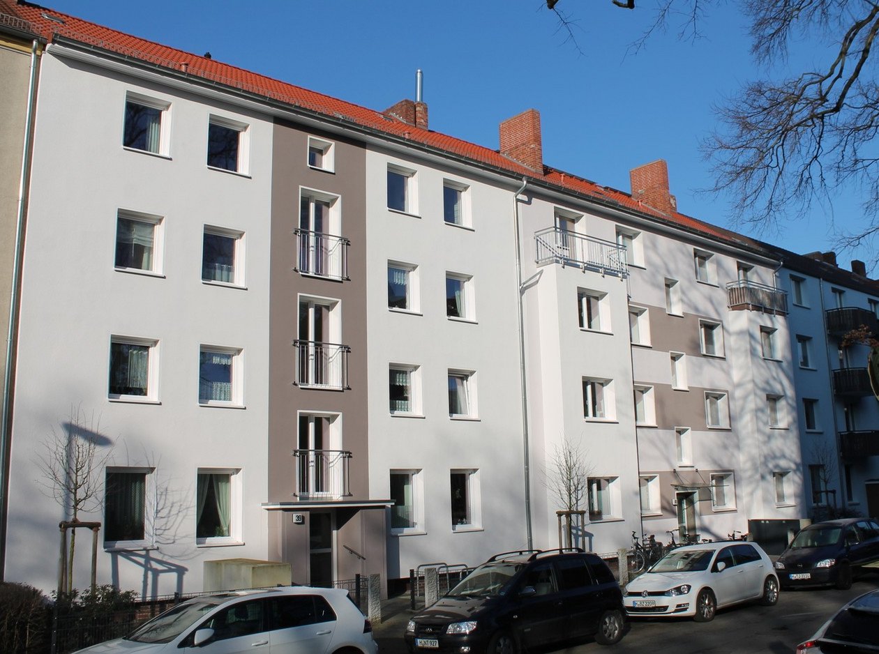 Straßenansicht Marschnerstr. in der Nordstadt