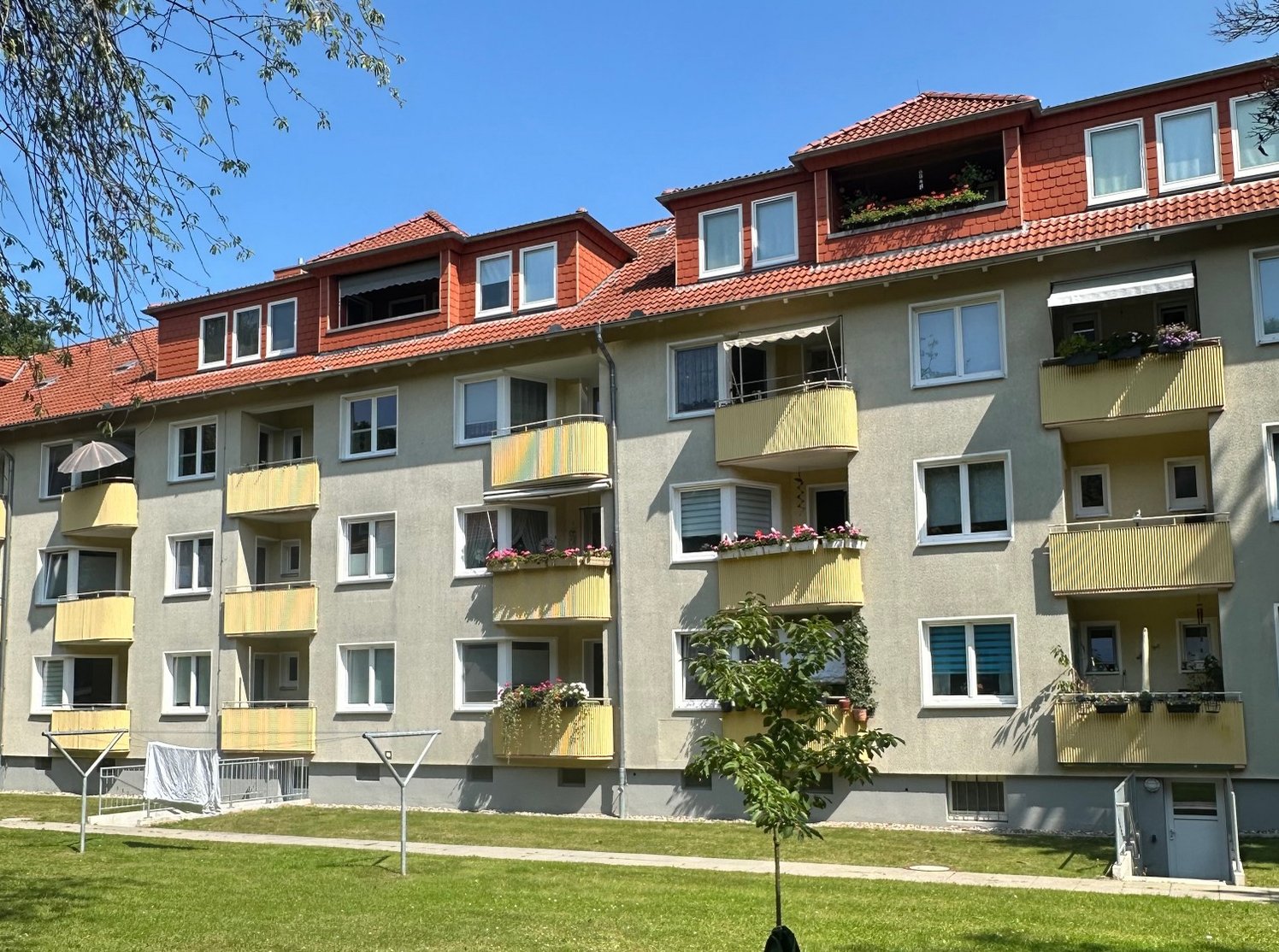 Ansicht Roncallihof in Ricklingen